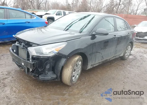 2023 Kia Rio Lx из США, поврежденный, VIN 3KPA24AD1PE550140